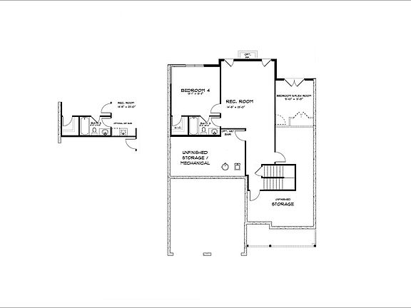Optional Basement on Select Homesites at Higher Price
