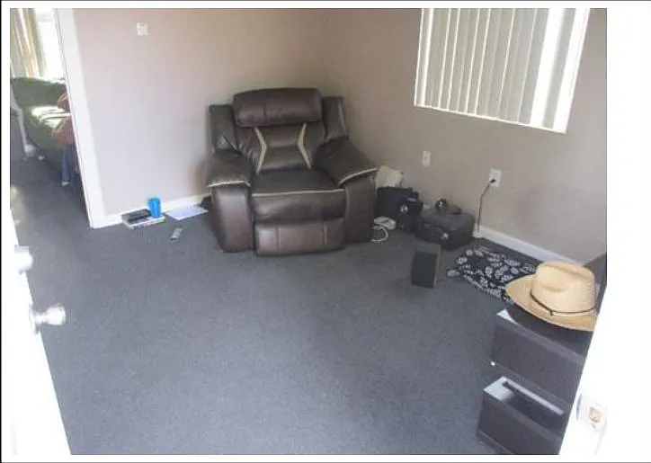 Current living-will be renovated to replace wood floor