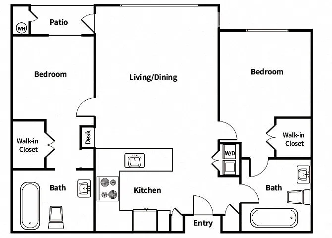 Floor plan B1