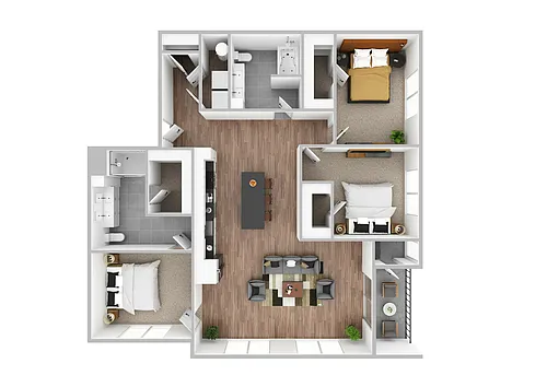 Floor plan C1