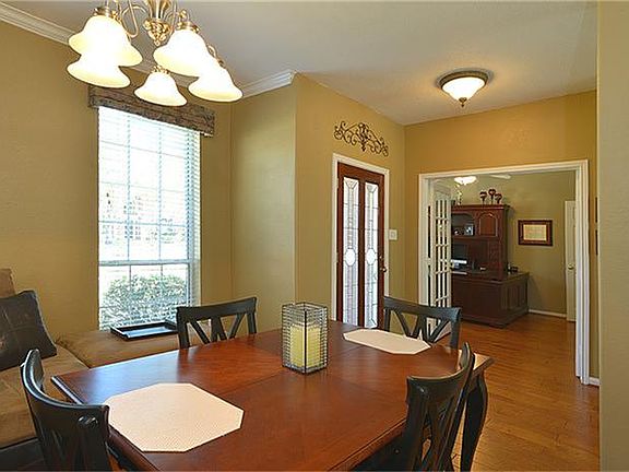 Upon entry, Dining room is to your right.