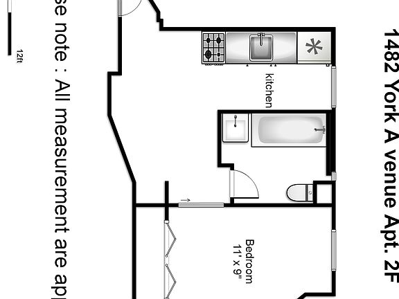 2nd image of 1482 York Ave APT 2F