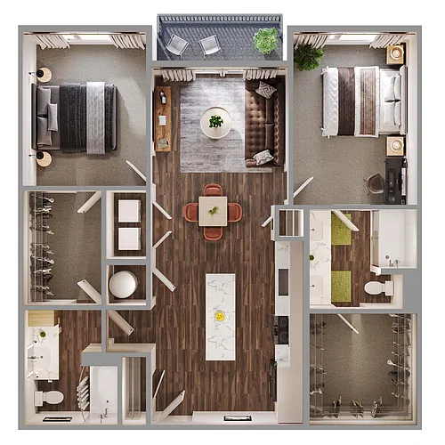 Floor plan B1