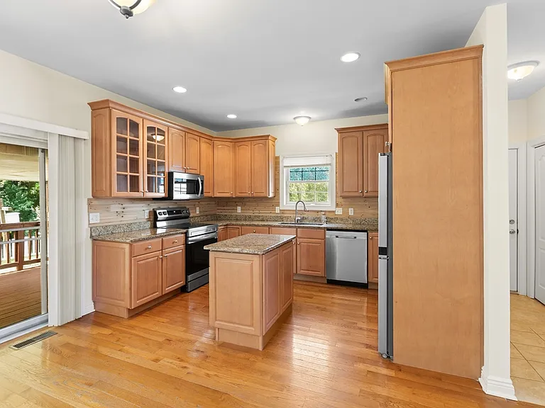 Kitchen and Hallway to Garage