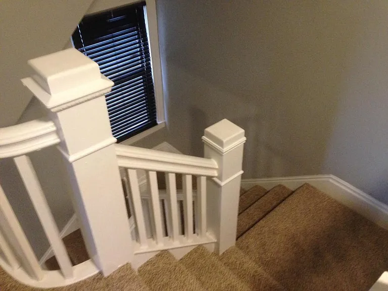 Staircase to second floor