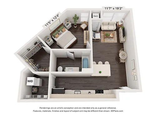 Floor plan A21