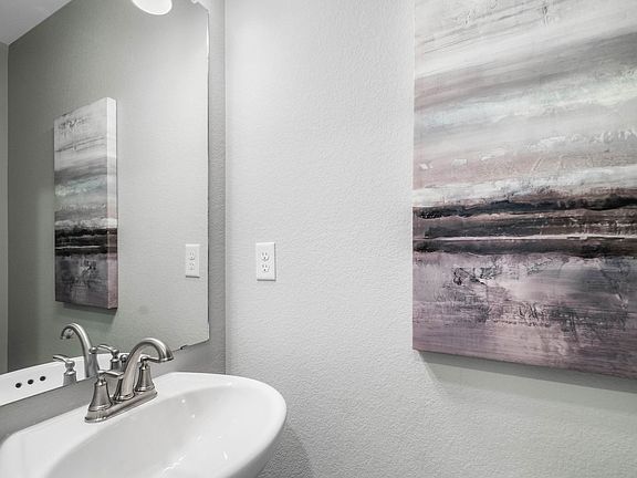 View of powder bath