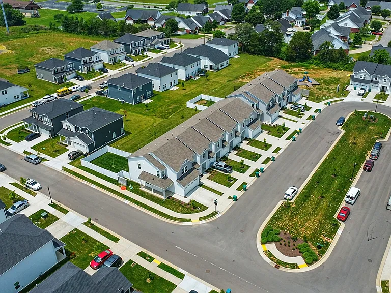 Entire Neighborhood view! Children's park at the end of the street and plenty of sidewalks!