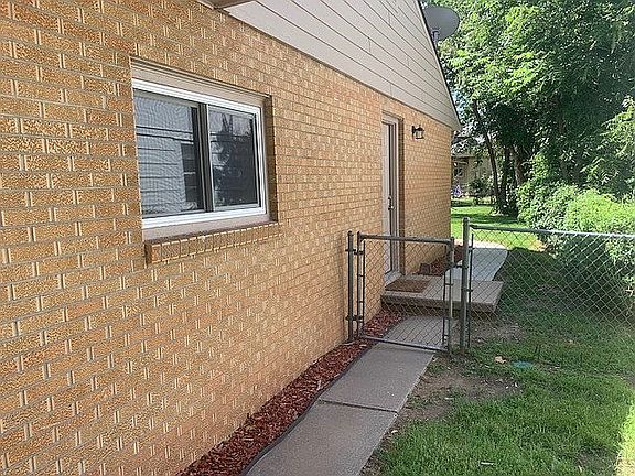 Side entrance