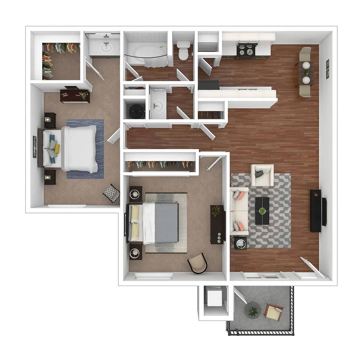 Floor plan B1