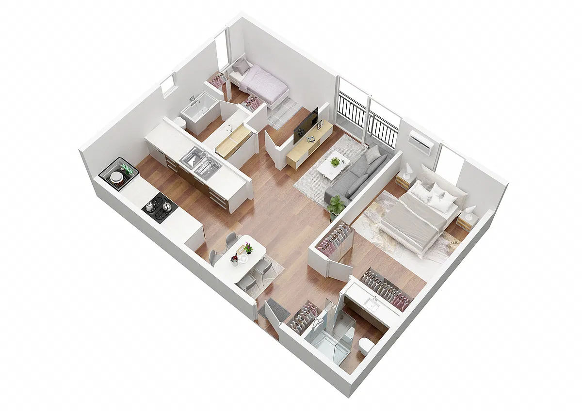 Floor plan Canary Island