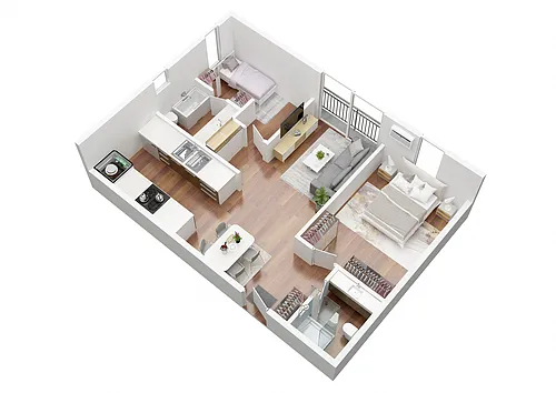 Floor plan Canary Island