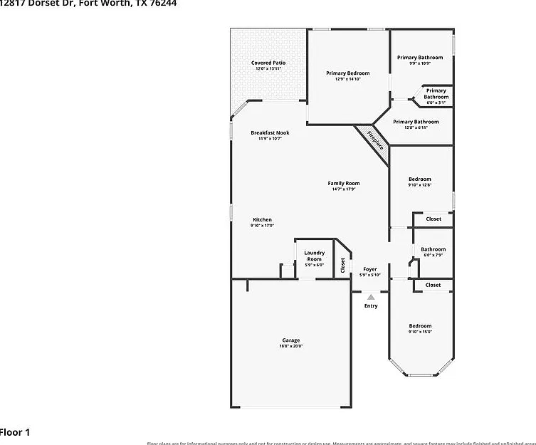 3 bed, 2.0 bath, 1524 sqft, $2,005 — Photo 3