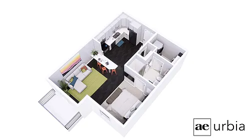 Floor plan Studio