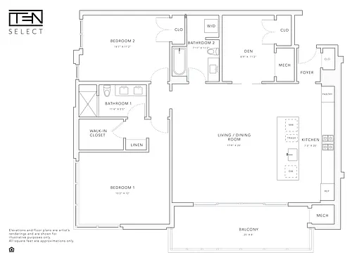 Floor plan A