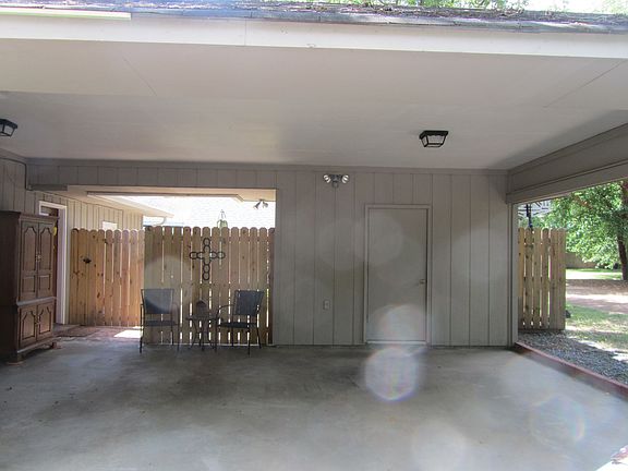 two car garage and utility room