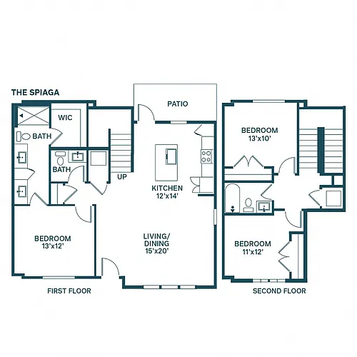 Floor plan The Spiaga