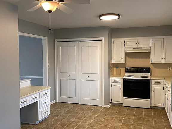Washer dryer in kitchen.