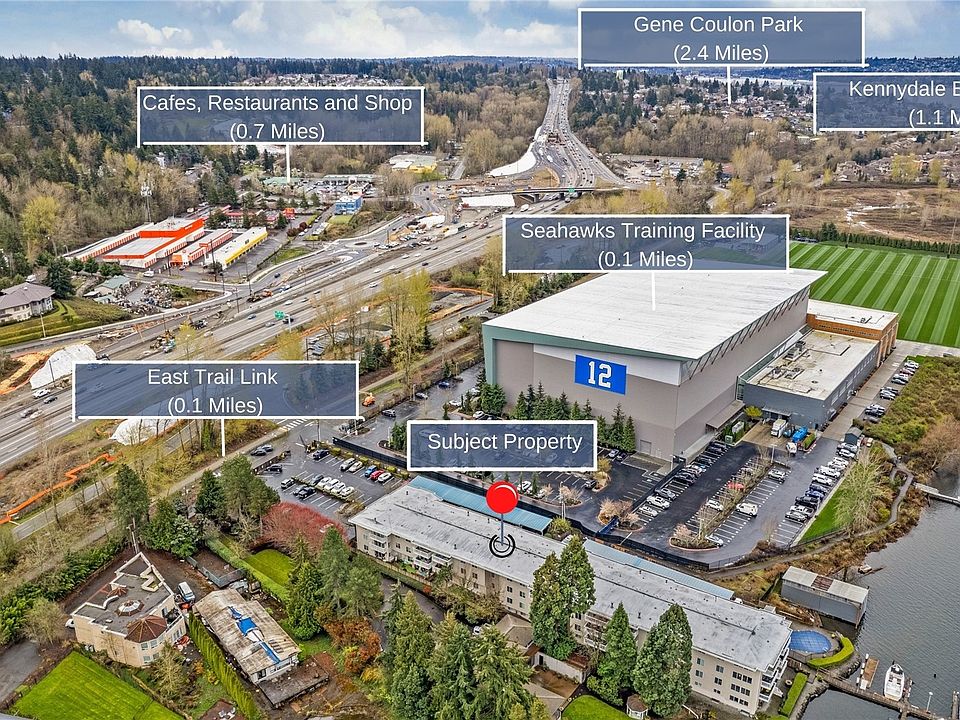 Take advantage of the Seahawks training season just steps away from home. Take the East Link trail in any direction to experience the beauty of natural all around you.>