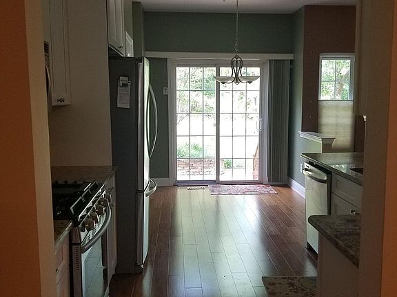 View from open dining room