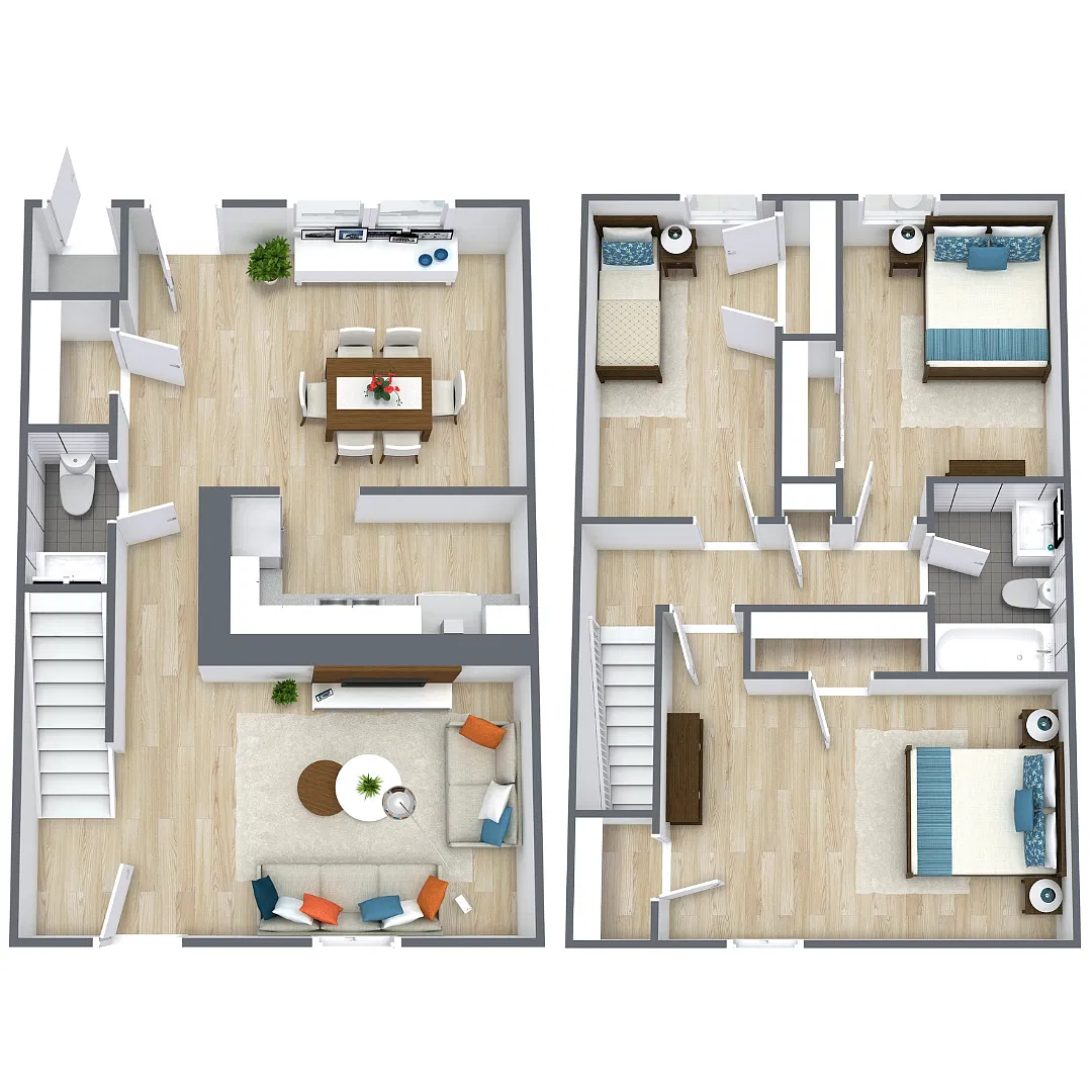 Floor plan 3/1.5