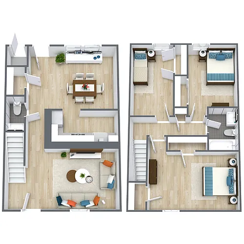 Floor plan 3/1.5