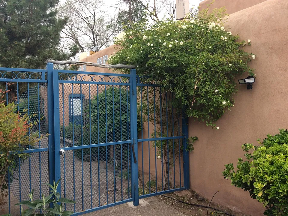 Entry keyed gate
