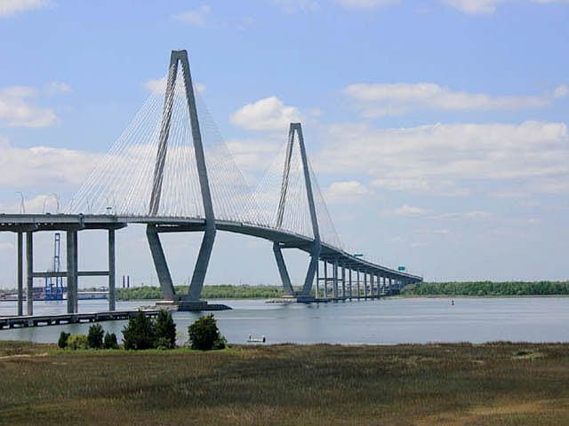 Ravenel Bridge view