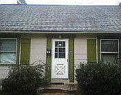 front of the house