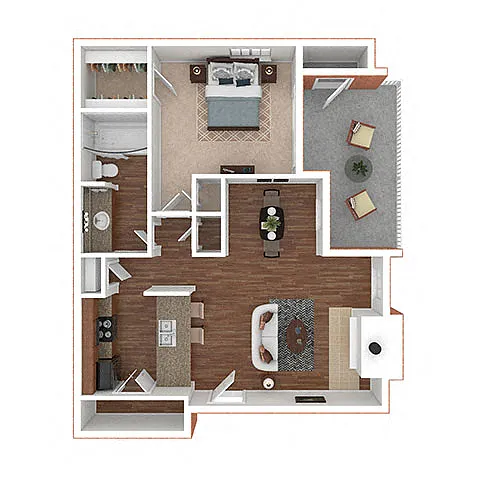 Floor plan A1C The Berkshire