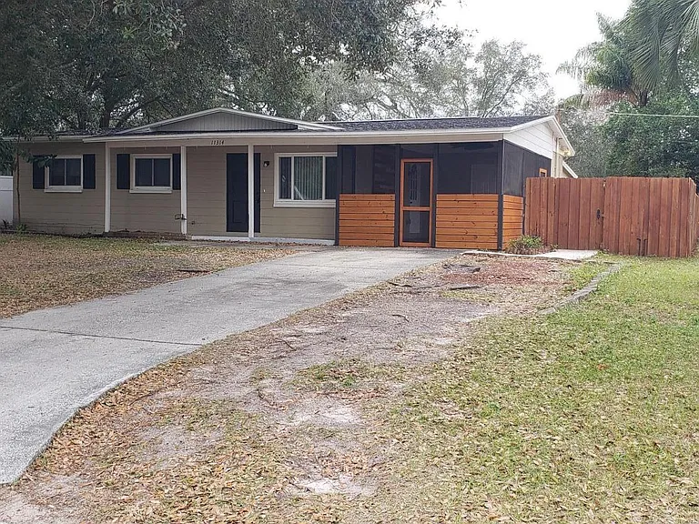 Front yard corner lot