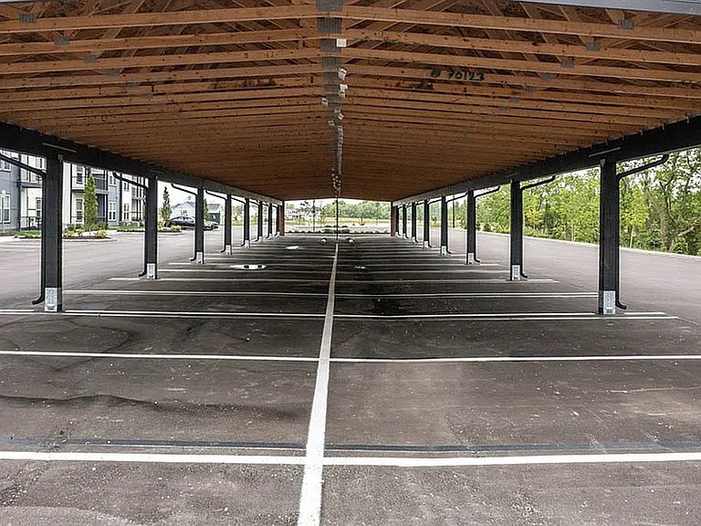 Spacious Covered Parking
