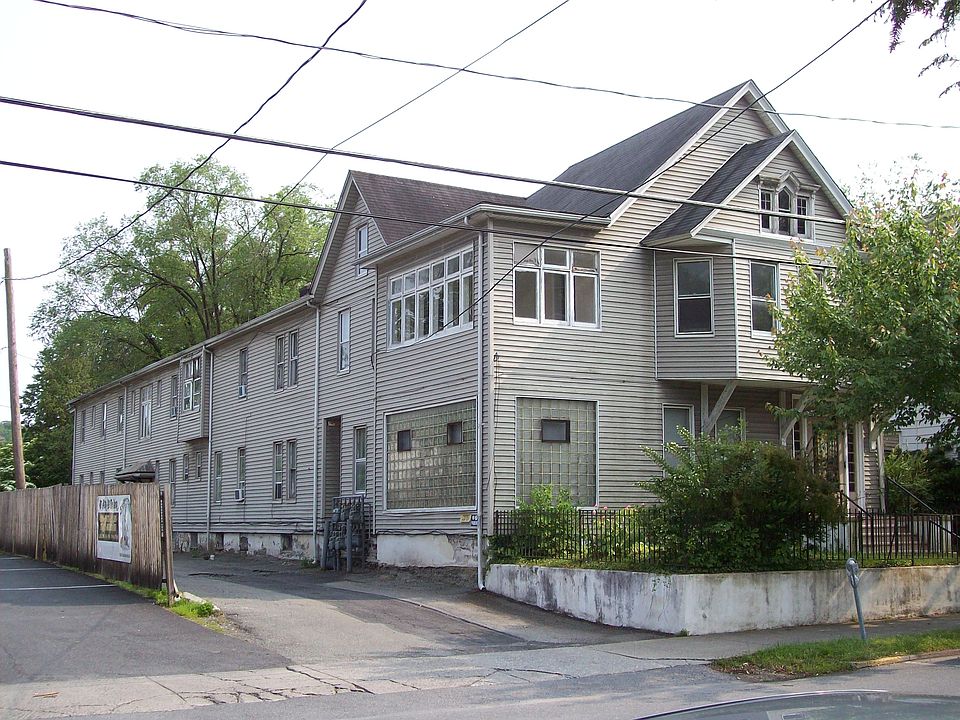 front of building