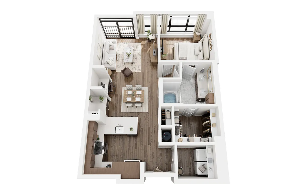 Floor plan A8