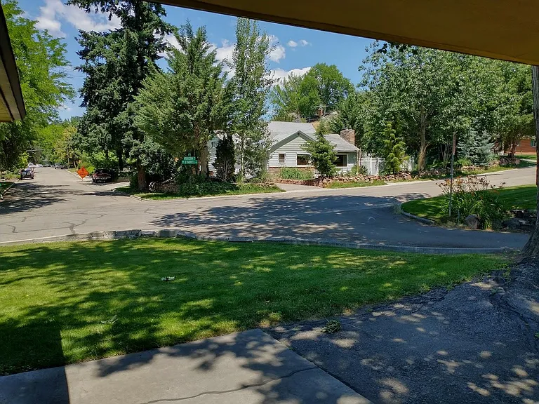 view outside of front door