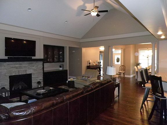 Living Room and Front Entrance