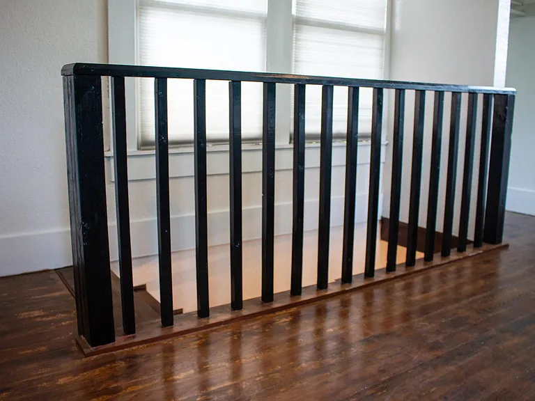 stairwell from upstairs