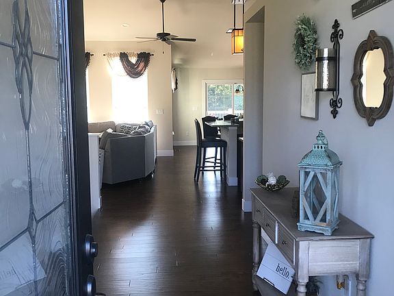 Looking in from front door