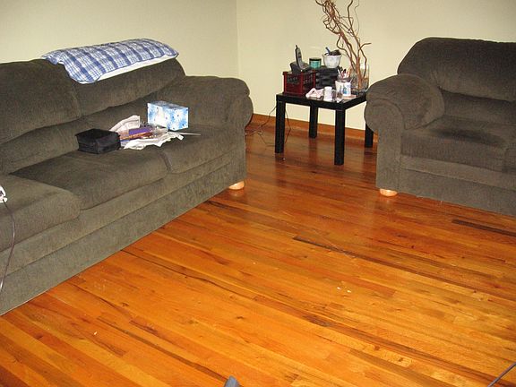 Living Room - hardwood floors