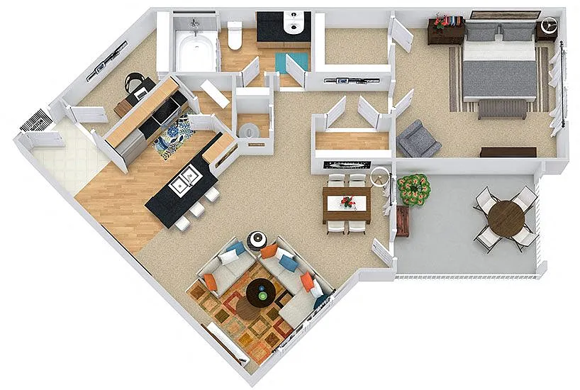 Floor plan Dawson II