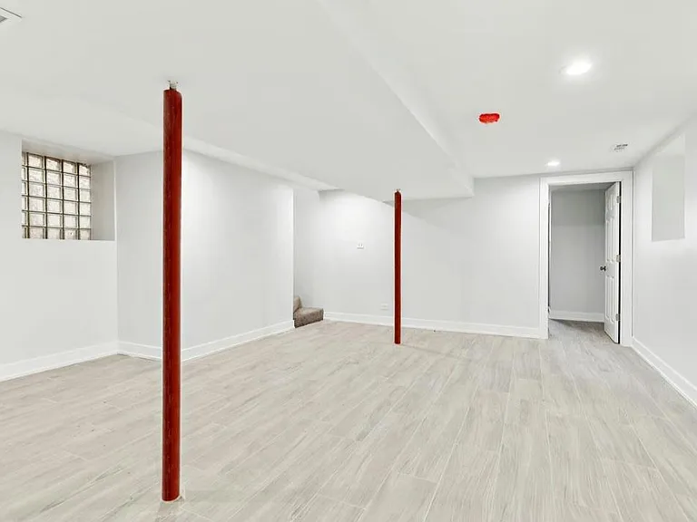 Very spacious basement, with private bedroom, bathroom & laundry room.