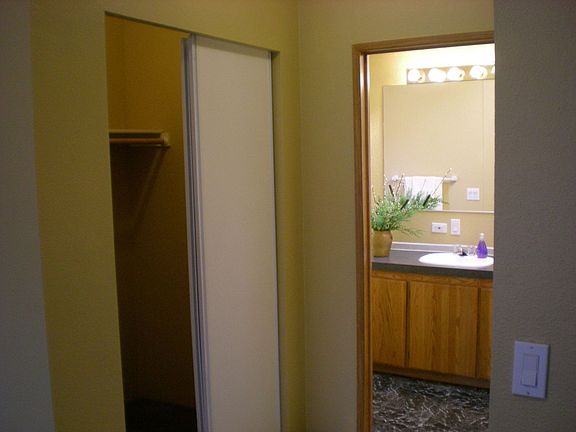 One of the Master Walk-In Closets with adjacent Bath