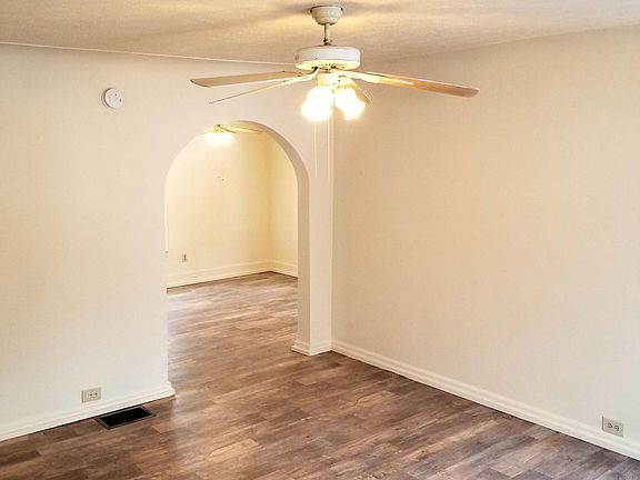 Living room looking into dining room