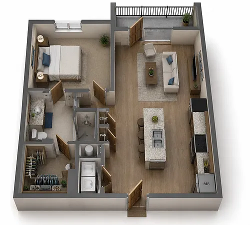 Floor plan A2S