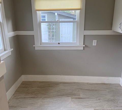 Laundry room off kitchen area