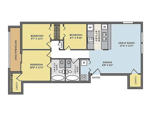 Floor plan Herring I