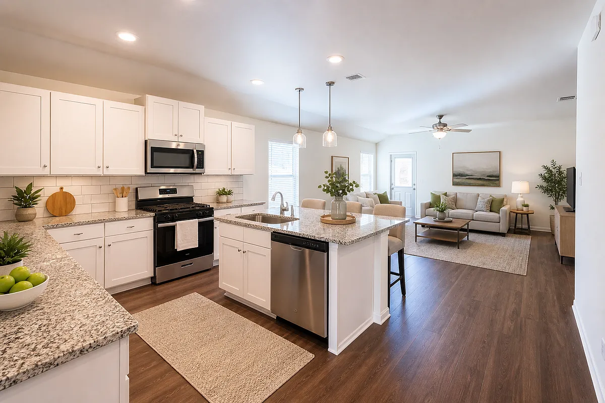 Virtually Staged - 4839 Paluxy Trl