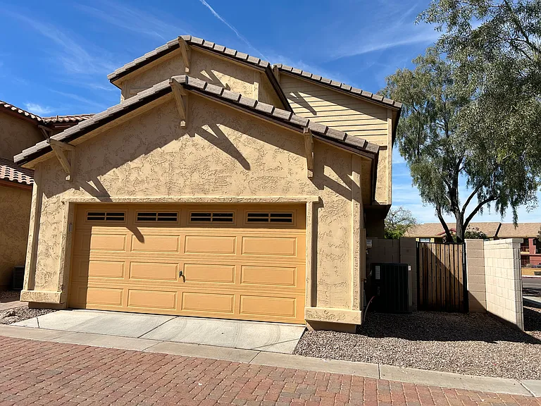 Two car garage