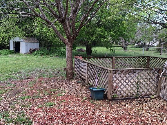 backyard picnic area