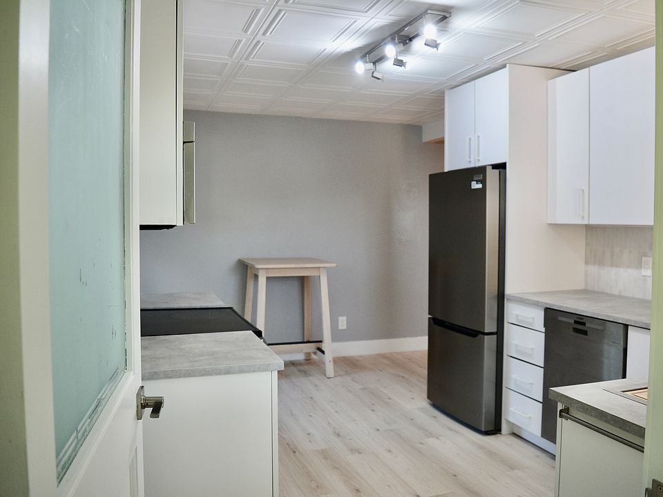 Entrance to the unit opens into the kitchen